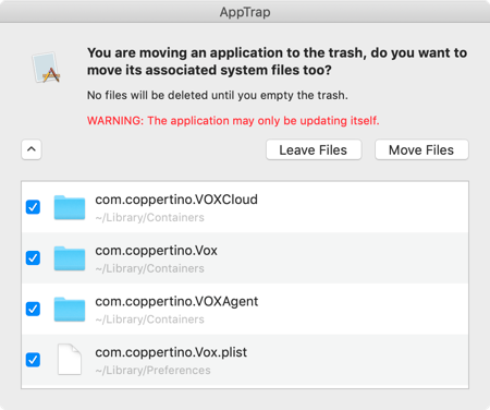 AppTrap删除文件