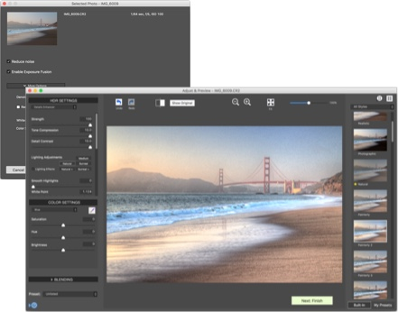 使用Mac版Photomatix Pro增强单张照片
