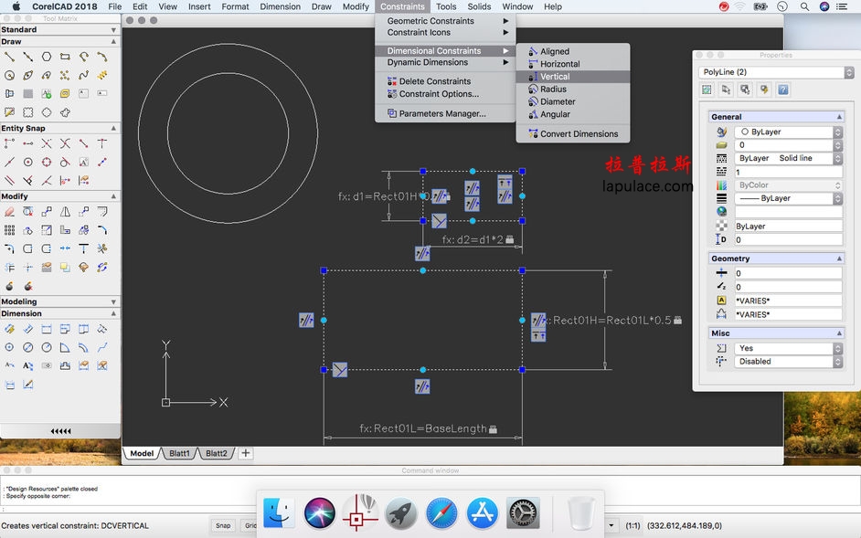 CorelCAD 2018.5 for Mac破解版