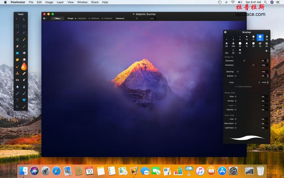 Pixelmator for Mac 3.7.4 全功能图像编辑软件中文汉化破解版下载