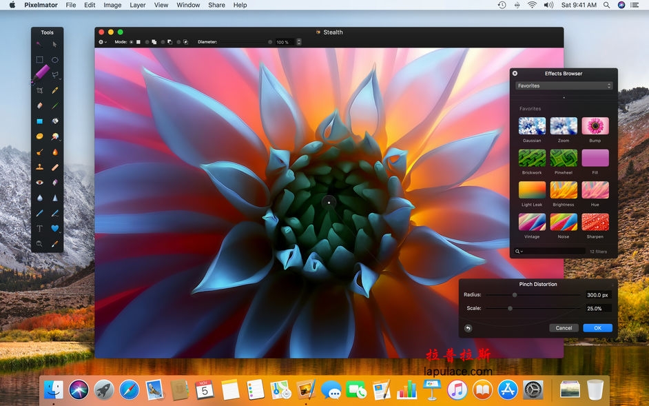 Pixelmator for Mac 3.7.4 全功能图像编辑软件中文汉化破解版下载