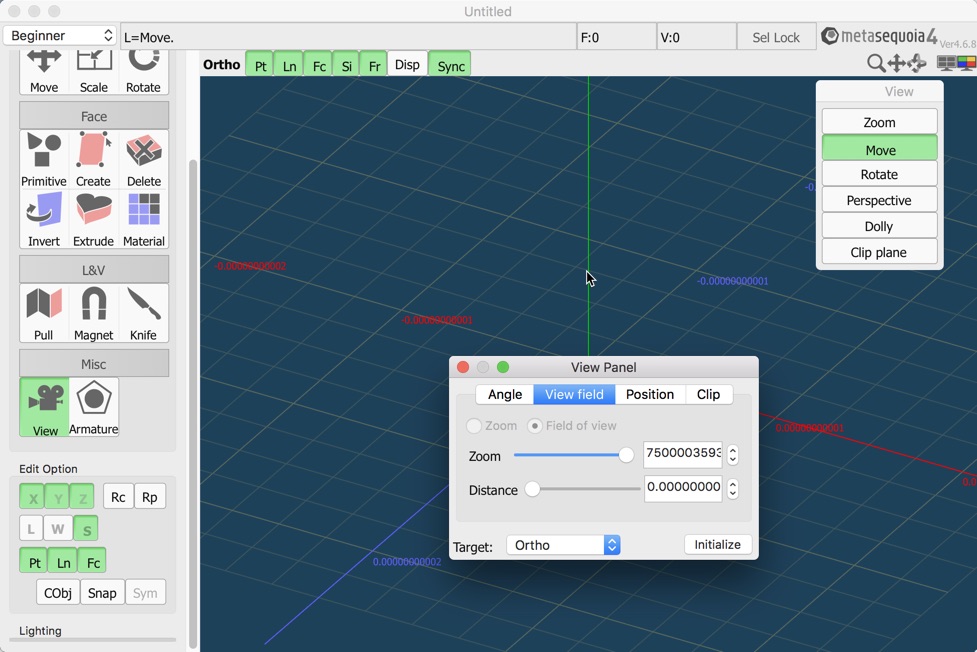 Metasequoia4 for Mac 4.6.8水杉3D建模软件 破解版下载