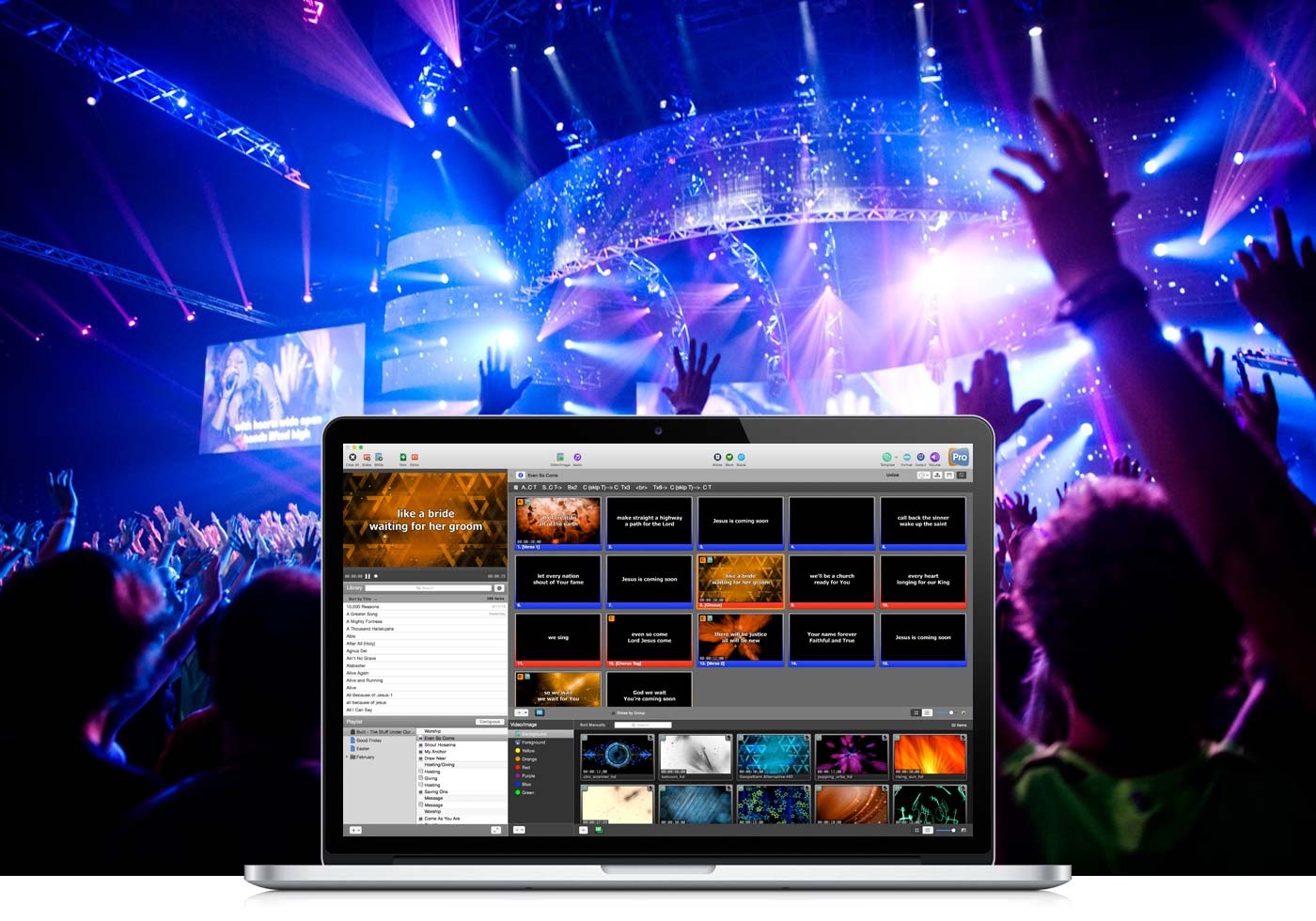 ProPresenter for Mac 6.3.7 现场演出 媒体演示 中文破解版下载