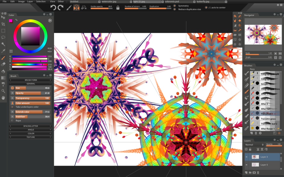 Paintstorm Studio for Mac 2.31 专业数字绘画软件 破解版下载