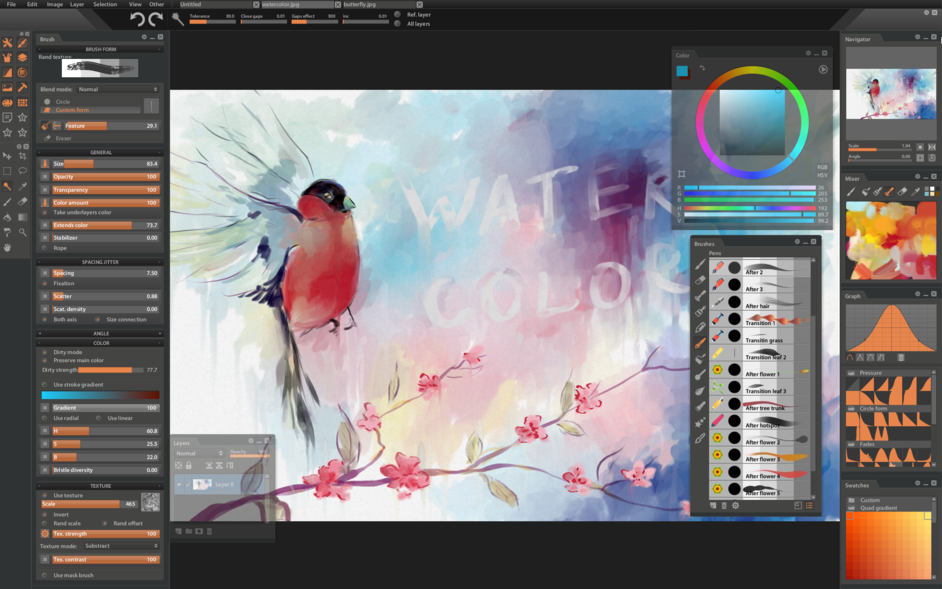 Paintstorm Studio for Mac 2.31 专业数字绘画软件 破解版下载