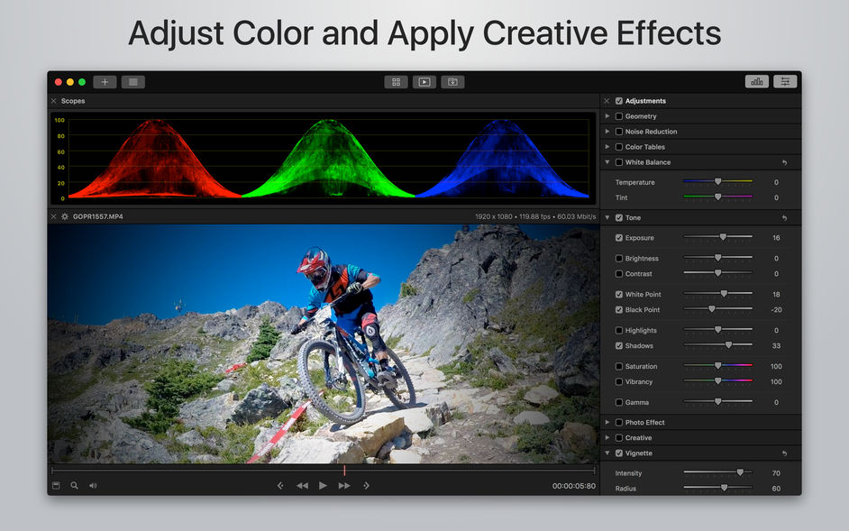 Videoloupe for Mac 1.2.1 多功能视频播放器 破解版下载