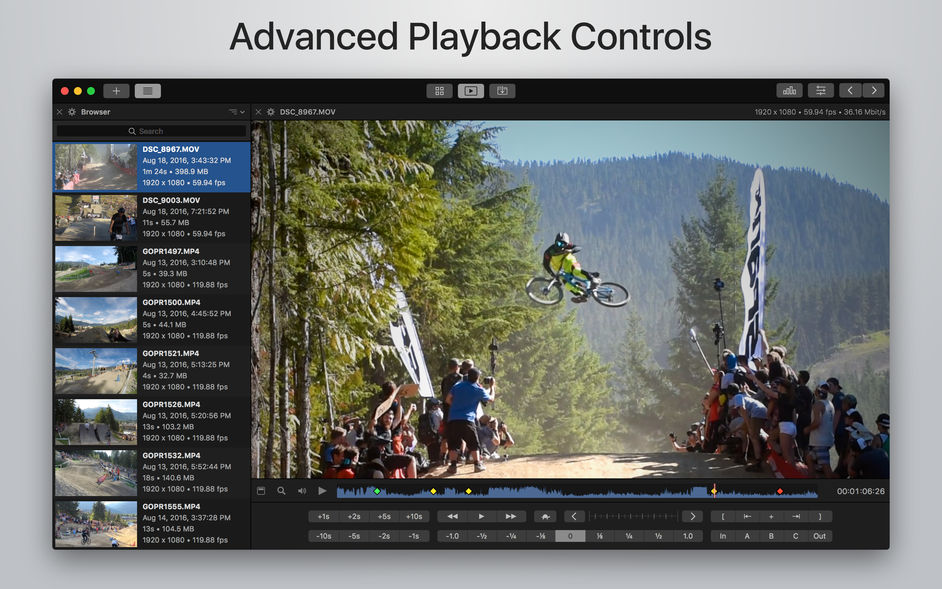 Videoloupe for Mac 1.2.1 多功能视频播放器 破解版下载