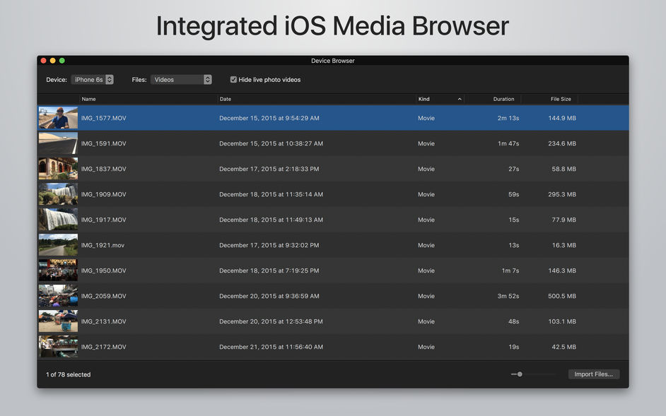 Videoloupe for Mac 1.2.1 多功能视频播放器 破解版下载