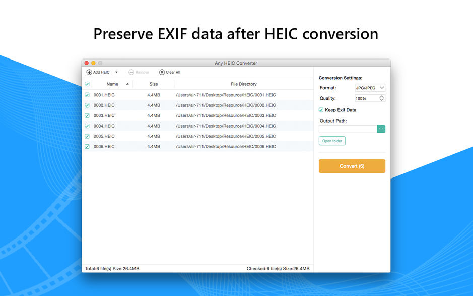 Any HEIC Converter for Mac v1.0.17 查看转换HEIC格式照片 破解版下载
