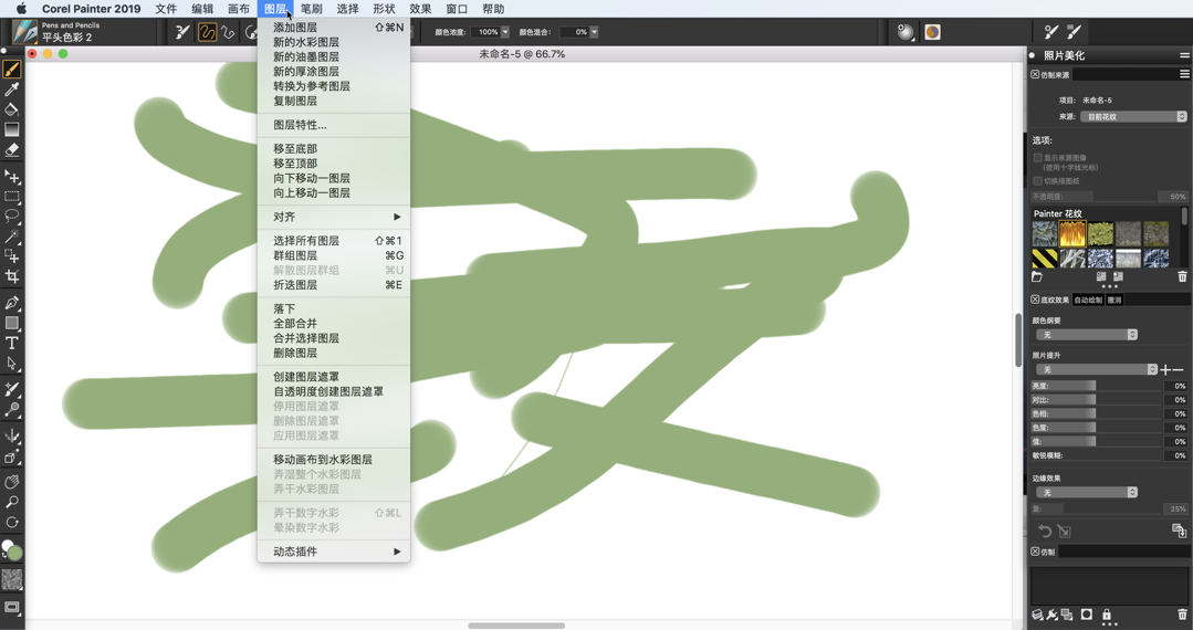 Corel Painter 2019 for Mac 数字艺术和绘画软件 中文汉化破解版