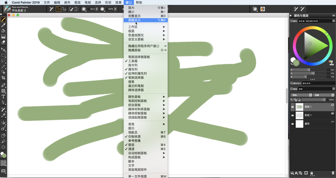 Corel Painter 2019 for Mac 数字艺术和绘画软件 中文汉化破解版
