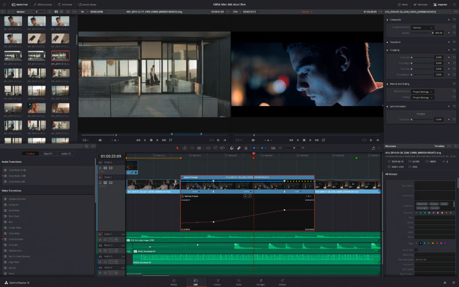 DaVinci Resolve Studio 15 for Mac v15.2.1 达芬奇调色 中文破解版下载
