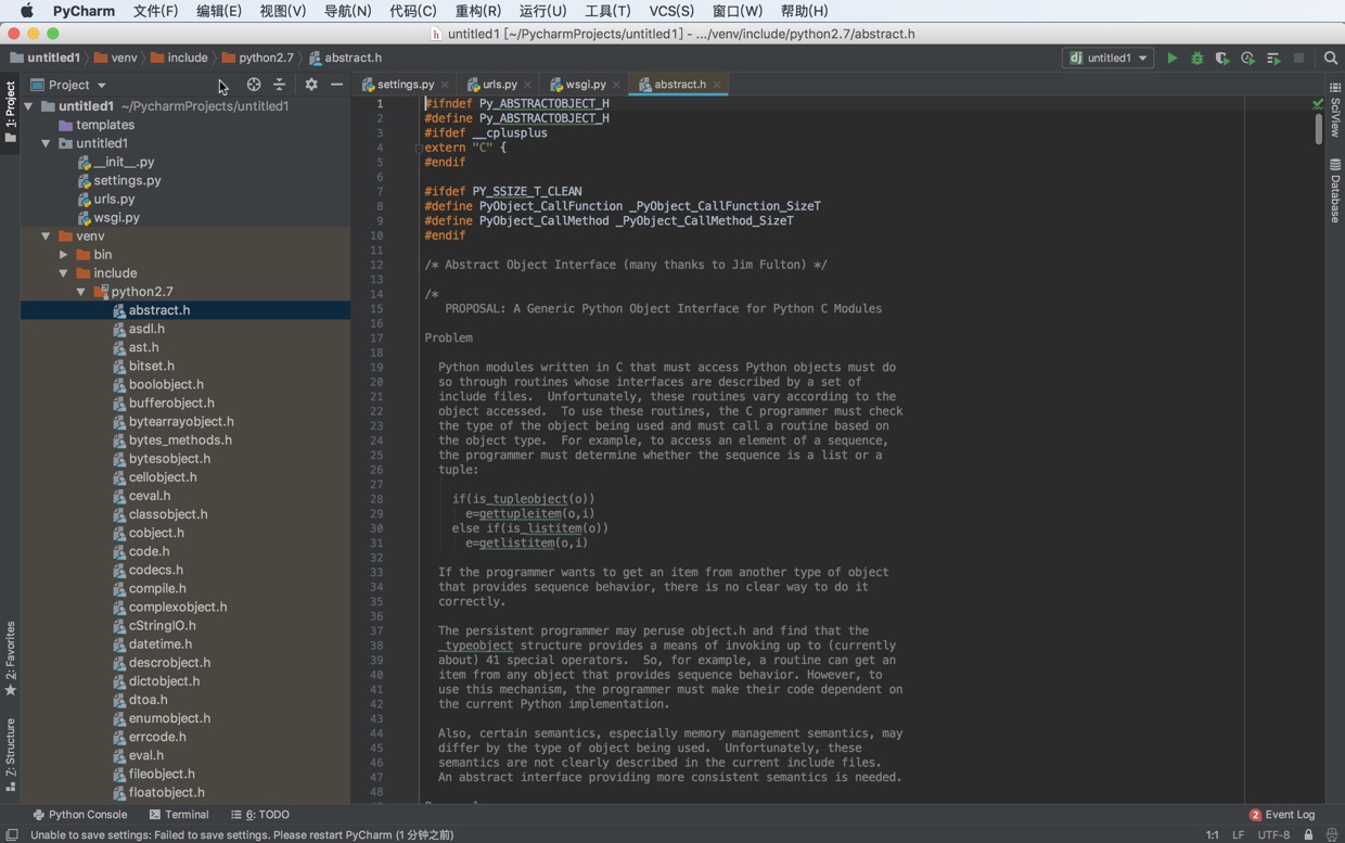 PyCharm Pro for Mac 2018.3.1 Python IDE开发工具 中文汉化破解版下载