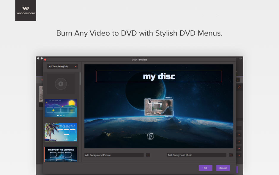 1258265c0b4f720bf55VQ6k5N Wondershare Video Converter Ultimate for Mac 10.3.0 视频格式转换工具 中文破解版下载