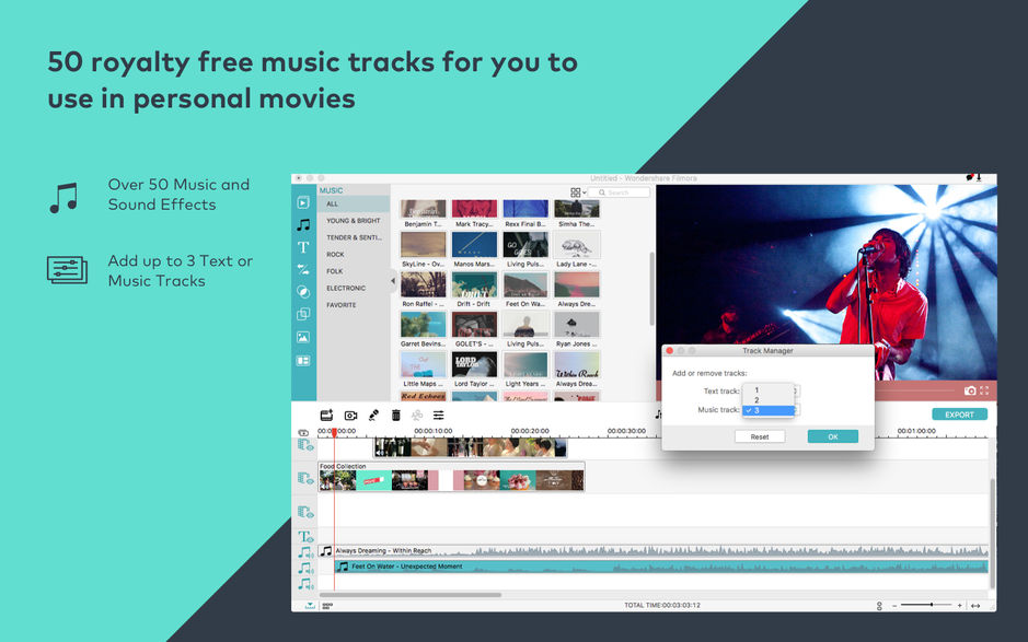 1436065c14a0d666f1e8cc4e4 Wondershare Filmora for Mac 9.0.1 视频编辑软件 中文汉化版