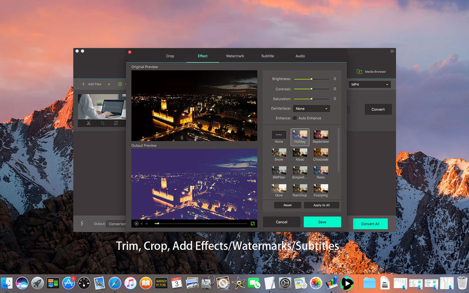 iSkysoft iMedia Converter Deluxe for Mac 10.3.0 全能格式转换器
