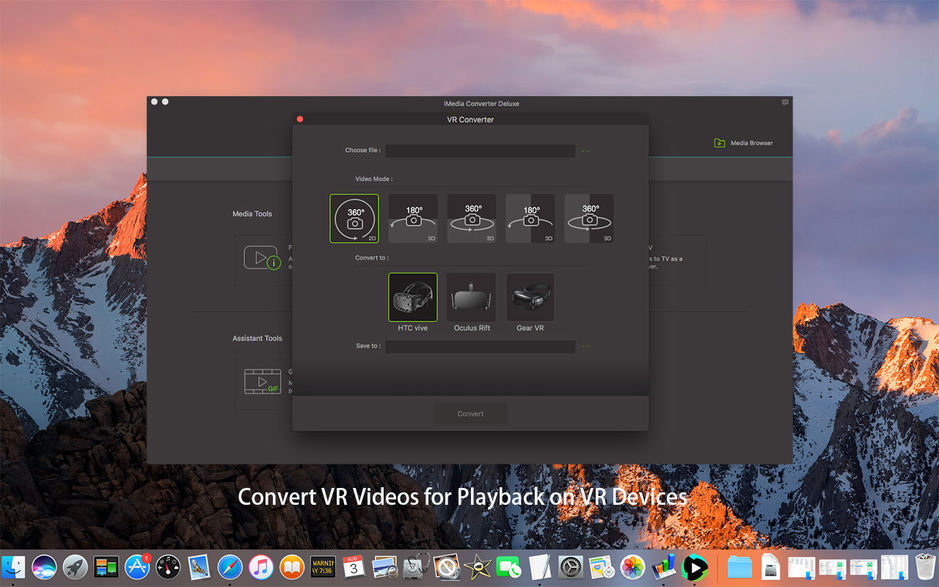 iSkysoft iMedia Converter Deluxe for Mac 10.3.0 全能格式转换器