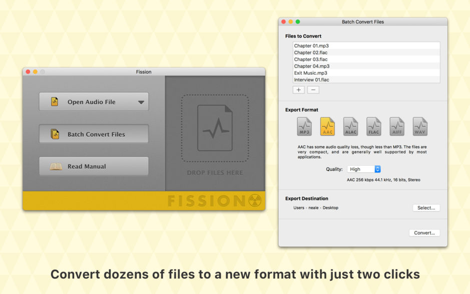 Fission for Mac 2.4.5 快速无损的音频编辑器 破解版下载