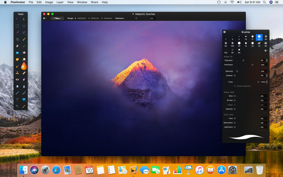 Pixelmator for Mac 3.8 图像编辑器 中文汉化破解版下载