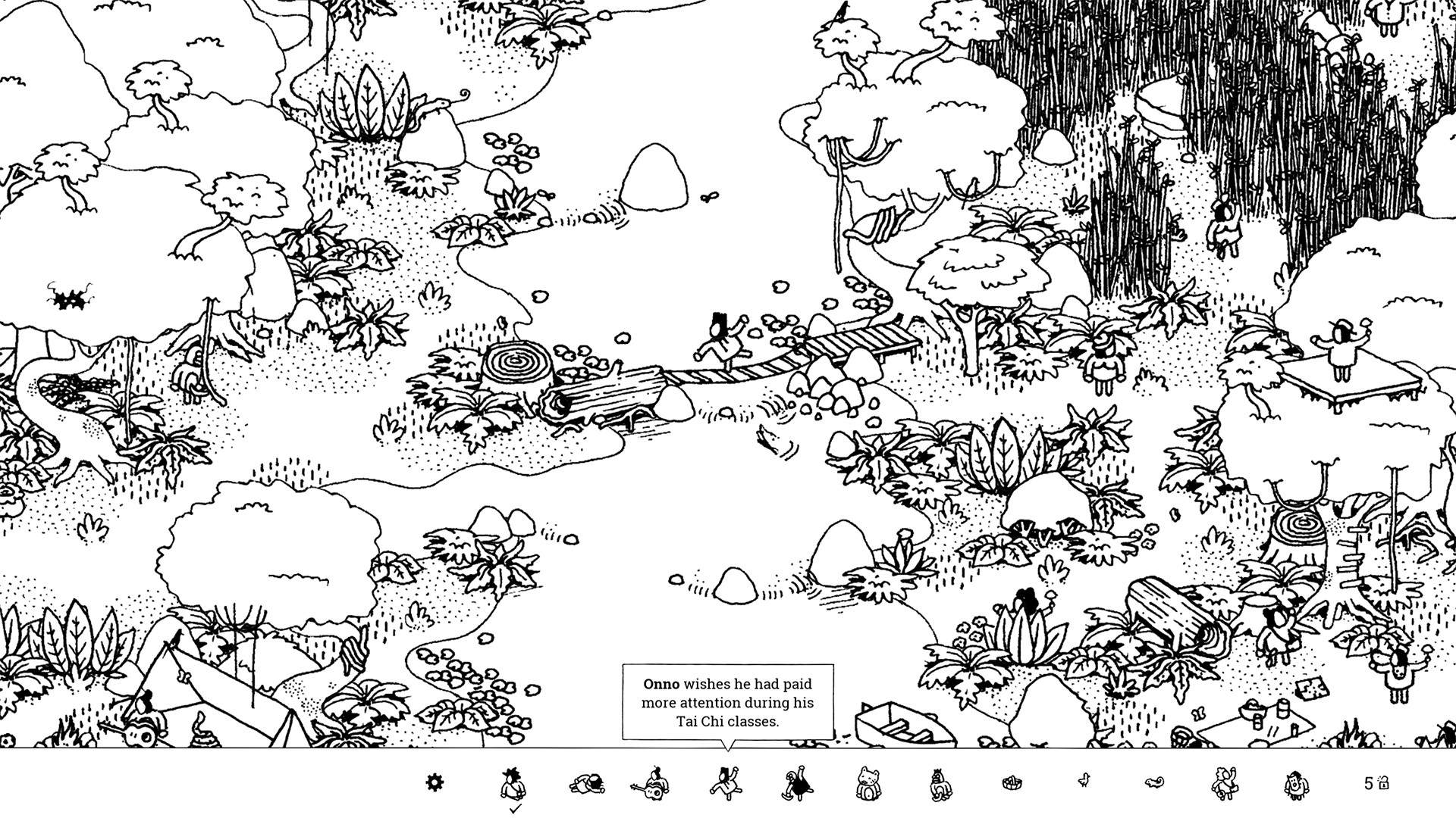 Hidden Folks for Mac v1.6.4 隐藏的人 手绘风格找茬游戏