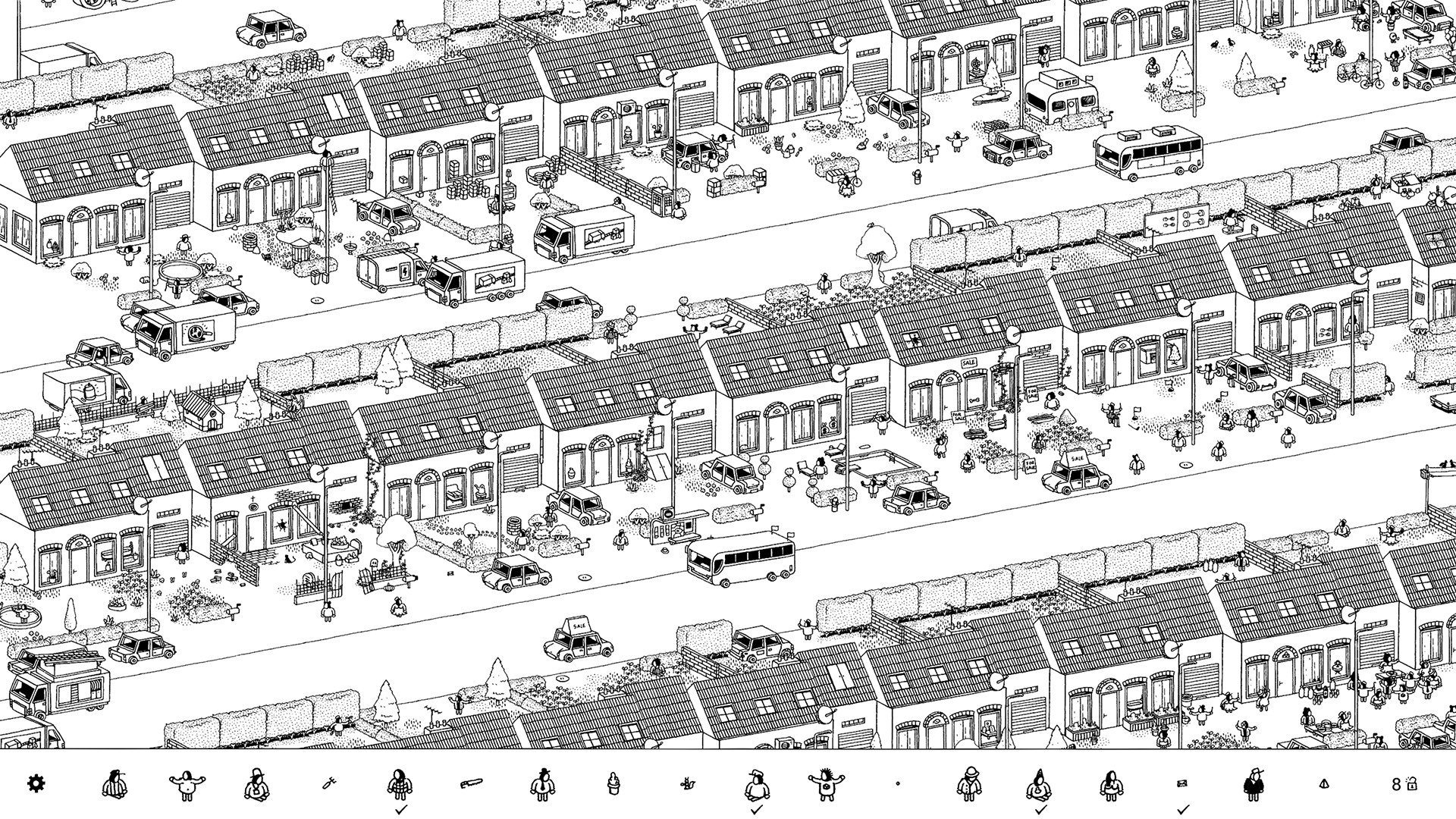 Hidden Folks for Mac v1.6.4 隐藏的人 手绘风格找茬游戏