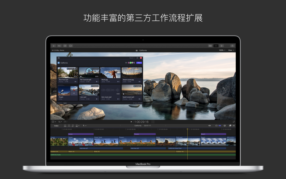 Final Cut Pro X for Mac 10.4.5 专业的视频编辑软件 中文破解版下载