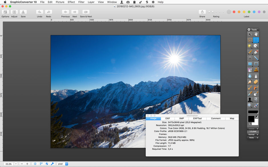 GraphicConverter 10 for Mac 10.6.8 图片浏览编辑器 中文破解版下载