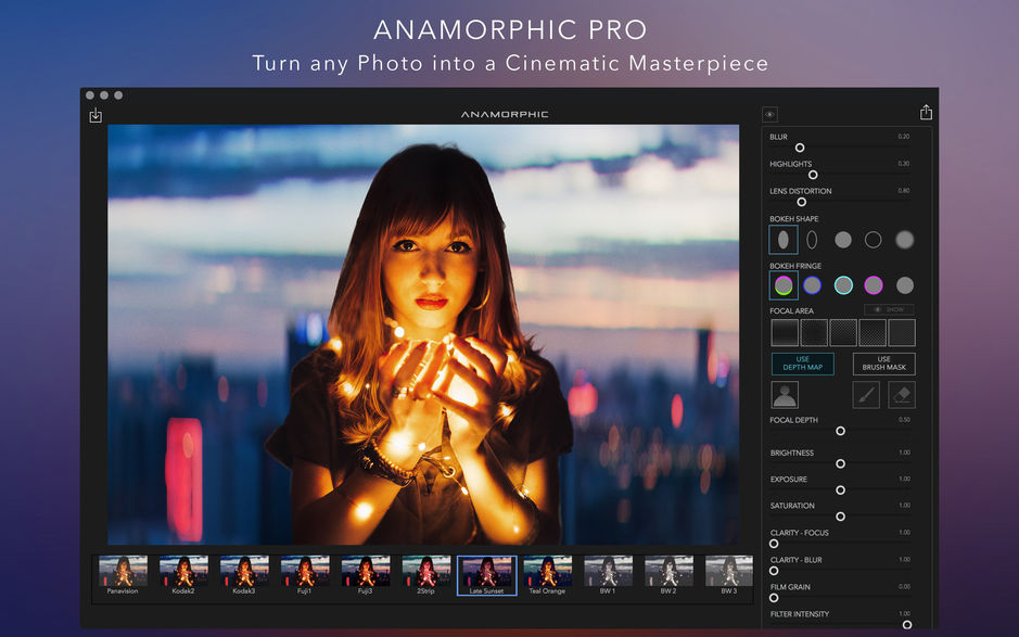 Anamorphic Pro for Mac v2.2 轻松编辑人像照片 破解版下载