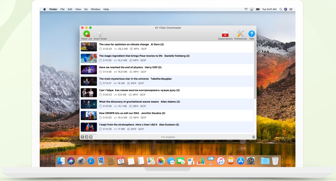 4K Video Downloader for Mac v4.5.0 4K视频下载器 破解版下载