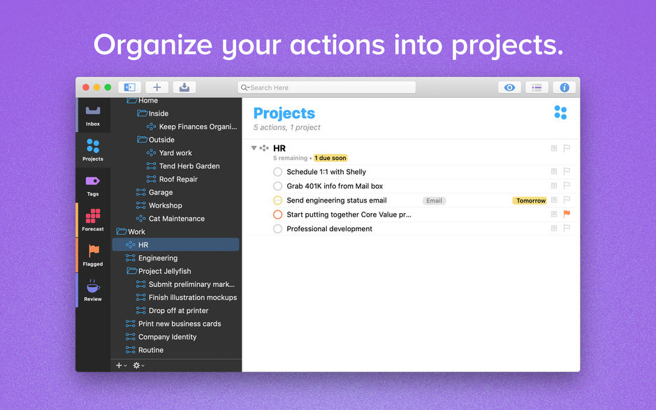 OmniFocus Pro 3 for Mac 3.2.1 GTD任务管理器 中文破解版下载