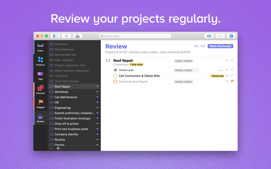 OmniFocus Pro 3 for Mac 3.2.1 GTD任务管理器 中文破解版下载