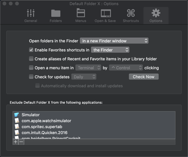 Default Folder X for Mac 5.3.4 文件快速查找工具 破解版下载