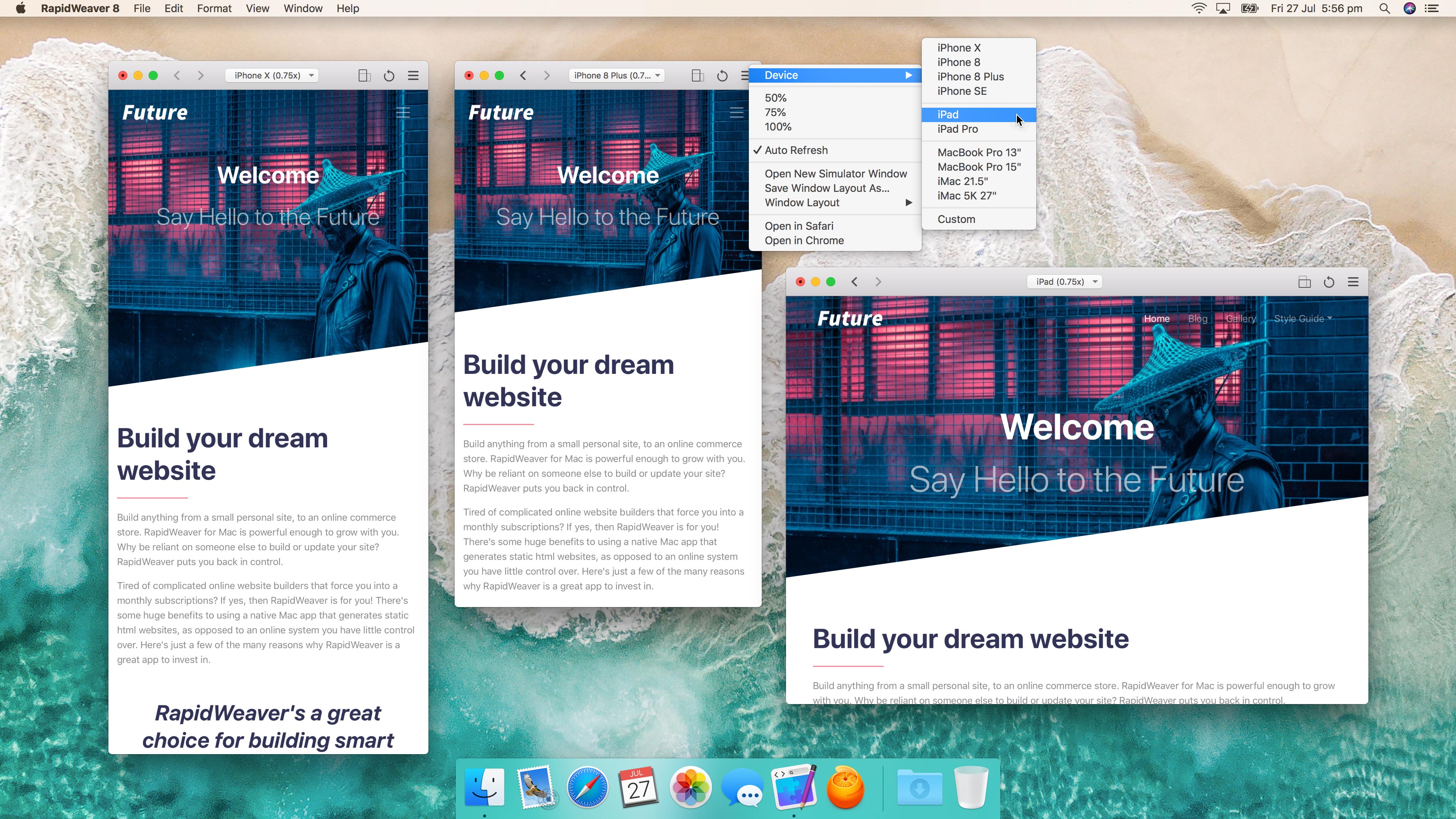 RapidWeaver 8 for Mac v8.1.6 Web设计应用程序 破解版下载