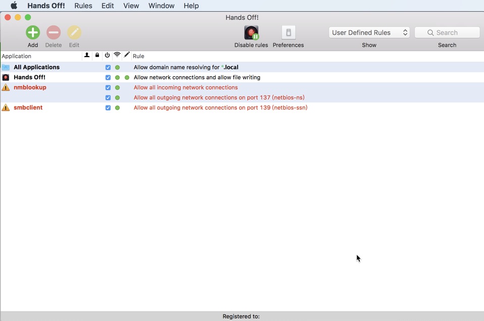Hands Off! for Mac v4.1.0 监控网络连接 防火墙工具 破解版下载