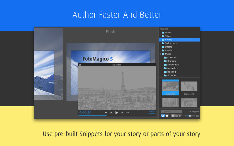 1117215cad60410e5118V1U8n FotoMagico 5 Pro for Mac v5.6.6 Mac版的会声会影 破解版下载