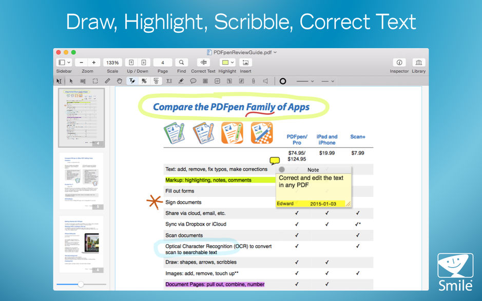 1241085cad73e4e9a94bKAws6 PDFpenPro 10 for Mac v10.2.3 高级PDF编辑工具包 破解版下载