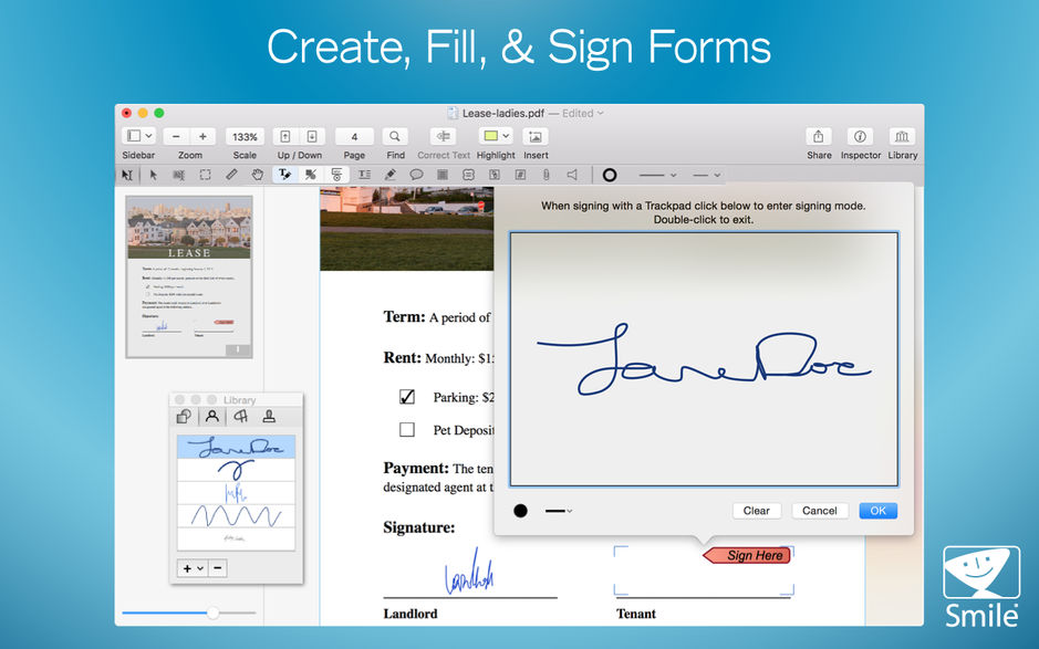 1241095cad73e56974boRJUak PDFpenPro 10 for Mac v10.2.3 高级PDF编辑工具包 破解版下载