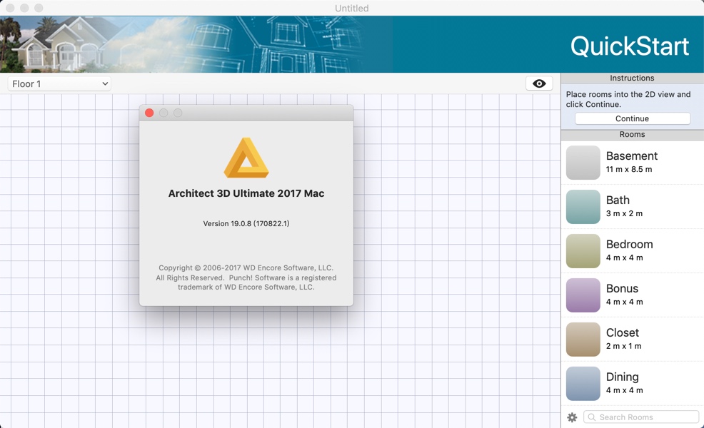 Architect 3D Ultimate 2017 for Mac v19.0.8 3D图形制作软件