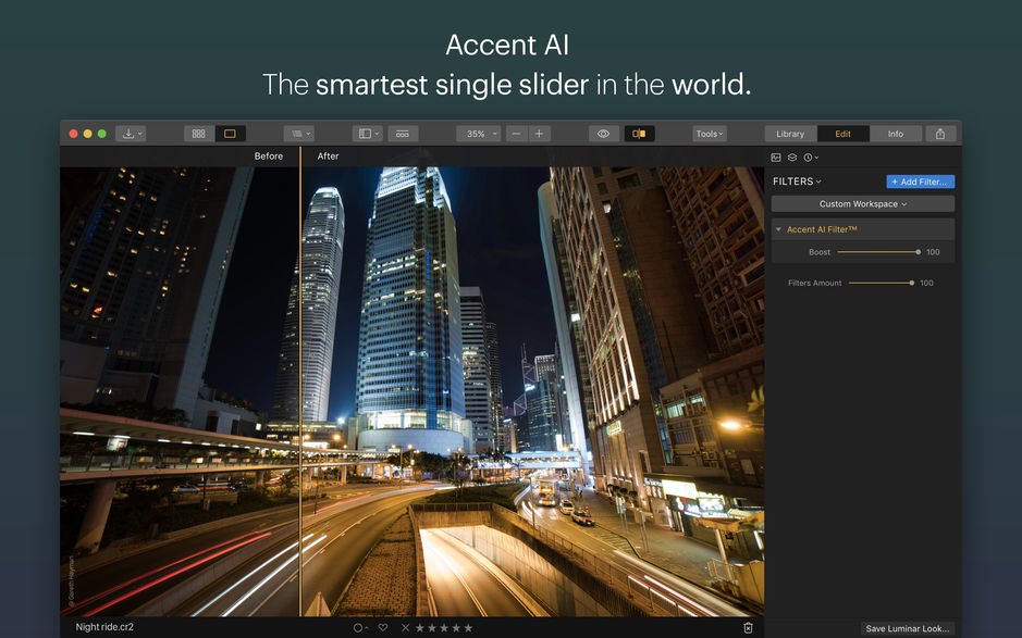 Luminar 3 for Mac v3.1.0 智能照片编辑器 中文破解版下载
