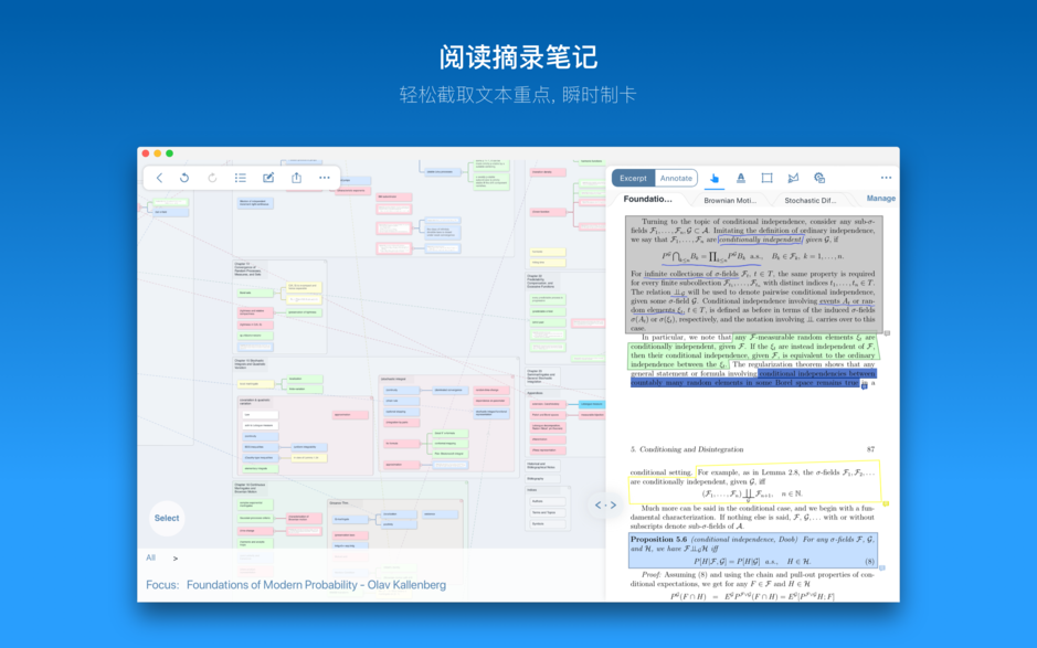 MarginNote 3 for Mac v3.3.6 高效阅读和学习工具 中文破解版下载