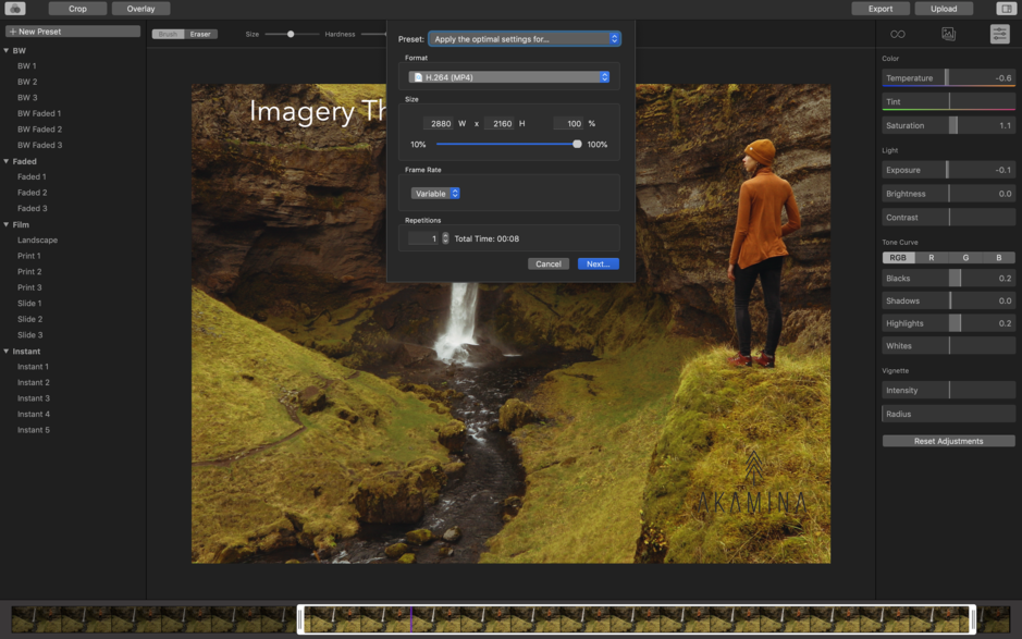 Cinemagraph Pro for Mac 2.8.2 活照片制作工具 中文破解版下载