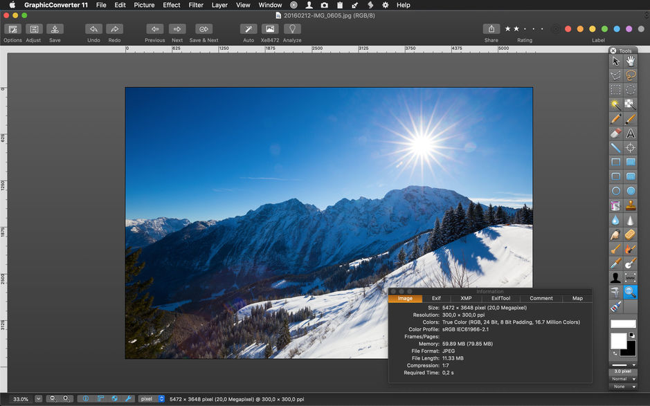 GraphicConverter 11 for Mac 11.0.0 图片浏览编辑器 中文破解版下载