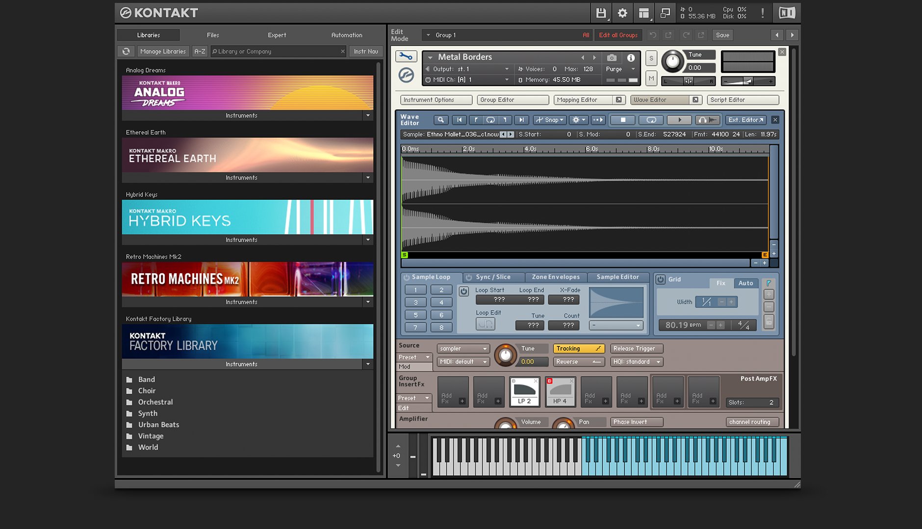 Kontakt 6 for mac v6.1.1 综合多款音色库 音源音色合成器/采样器