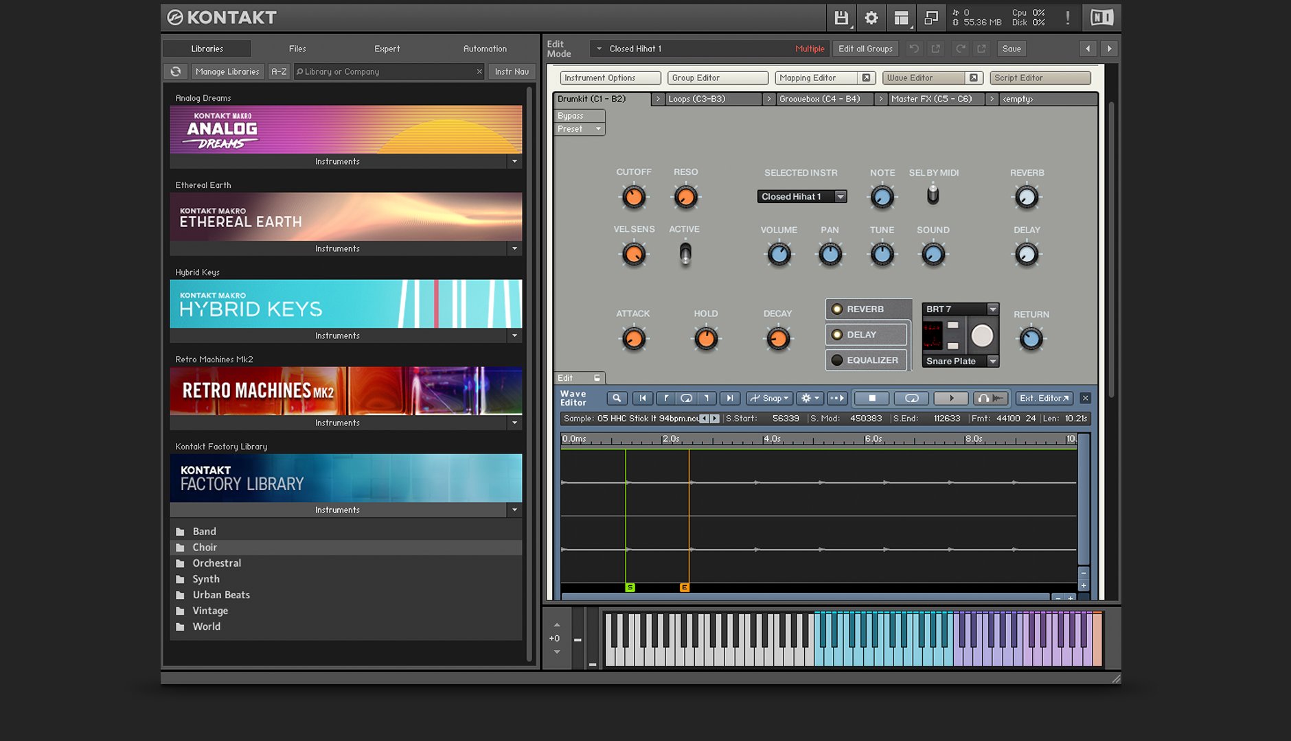 Kontakt 6 for mac v6.1.1 综合多款音色库 音源音色合成器/采样器