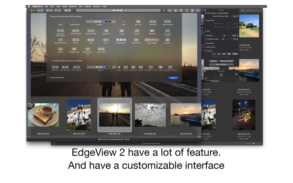EdgeView 2 for Mac v2.790 图片浏览器 中文破解版下载