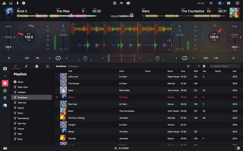 djay Pro 2 for Mac v2.0.13 专业的DJ软件 DJ工具包 破解版下载