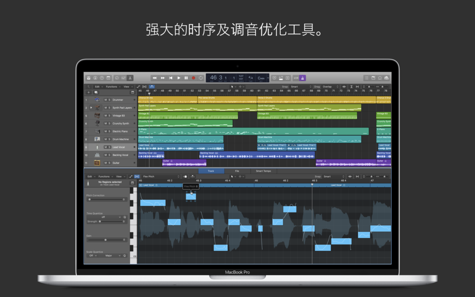 1726195d060b3b92fc3huExp0 Logic Pro X for Mac v10.4.5 音乐制作创作软件 中文破解版下载