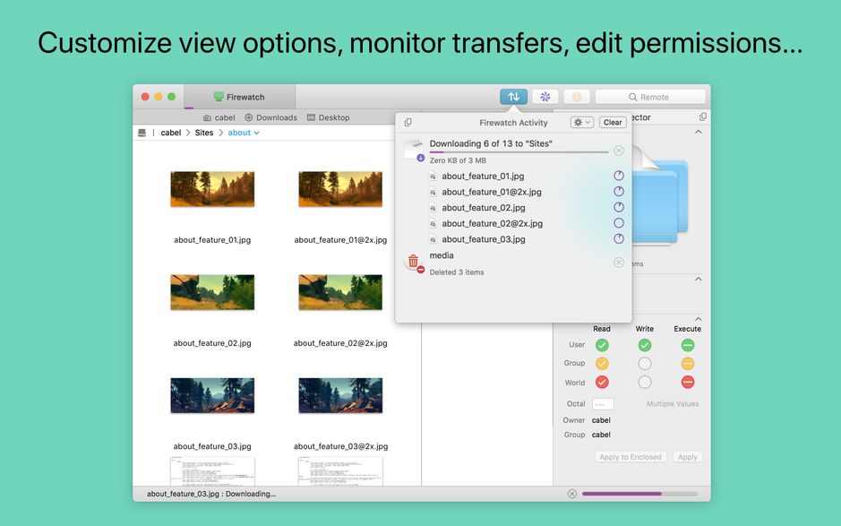 Transmit 5 for Mac v5.5.0 优秀的FTP/SFTP客户端 中文破解版下载