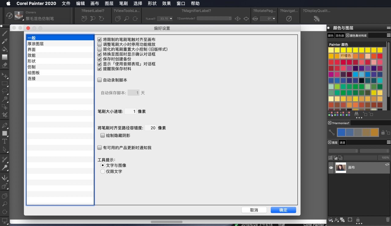 Corel Painter 2020 for Mac v20.0.0.256 艺术绘画软件 中文汉化破解版
