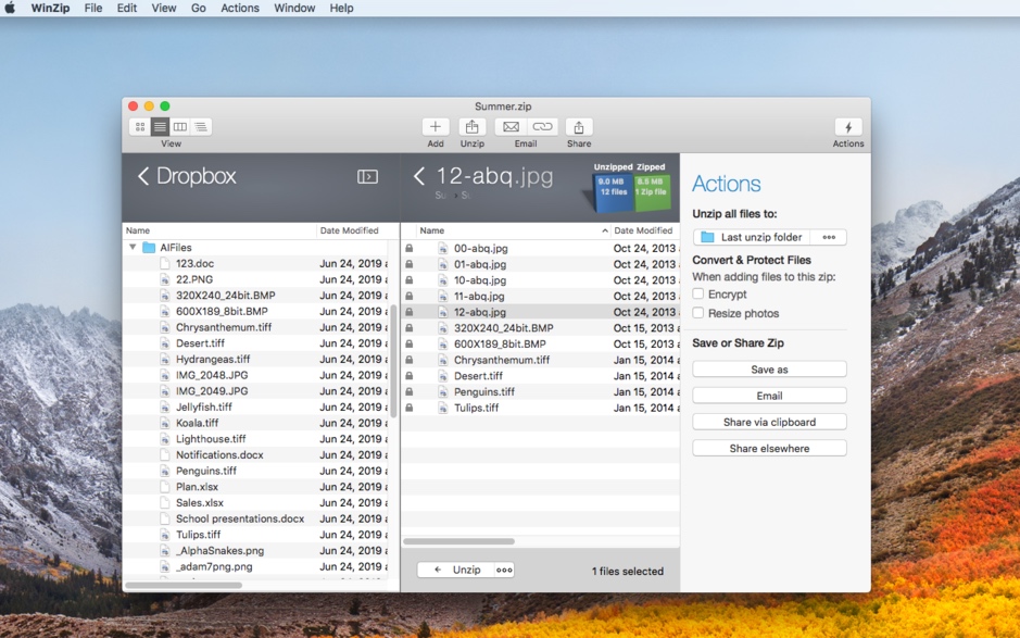 WinZip 7 for Mac 7.0.4521 老牌的压缩解压缩软件 破解版下载